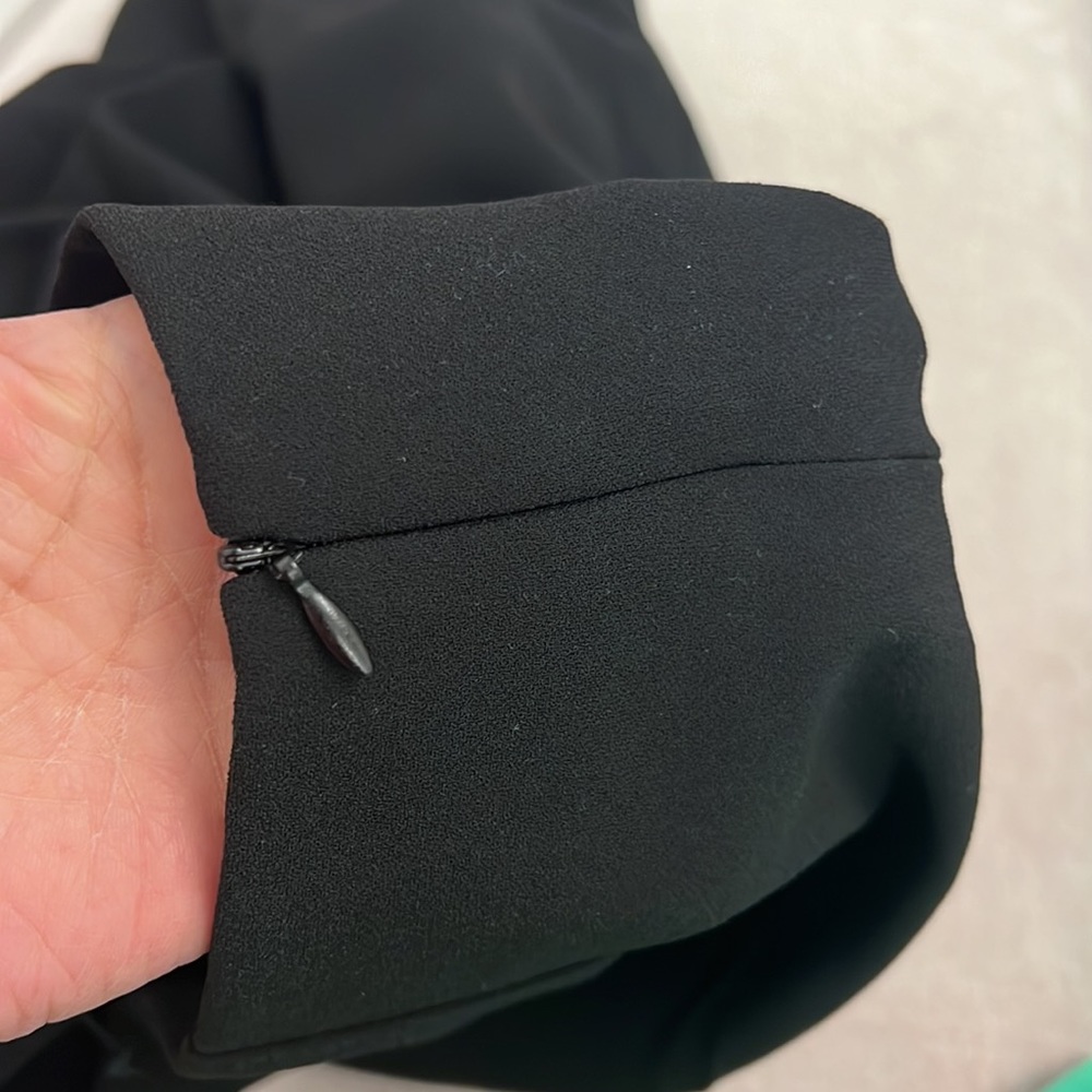 Zara Black Wide-Leg Trousers - Picture 14 of 16